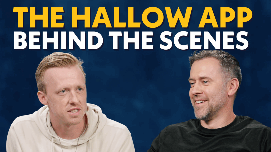 Alex Jones, Hallow App Behind the Scenes